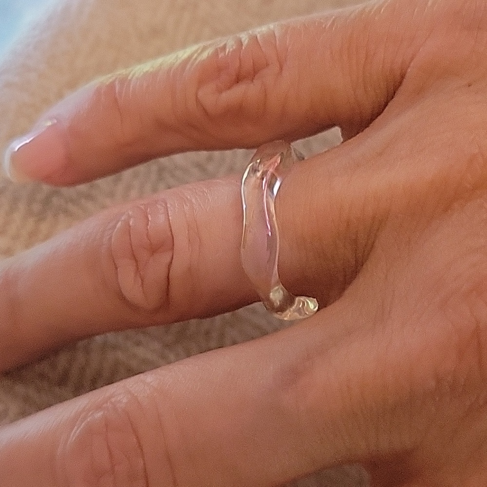 STACKABLE RING TRIO, METAL FREE - Picture 5 of 7